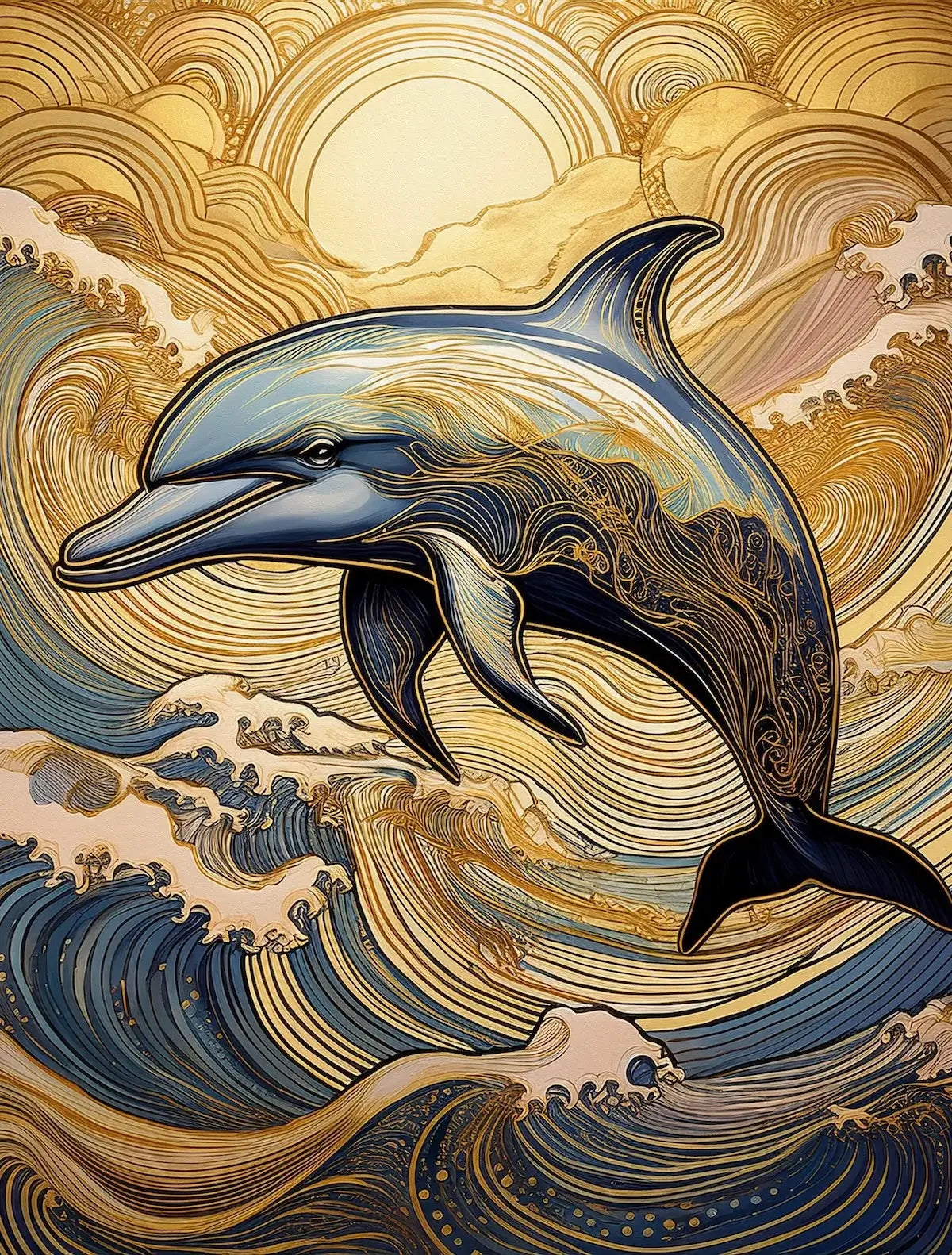 Golden Horizons: Create Your Own 4-Piece Coastal Glass Art Collection