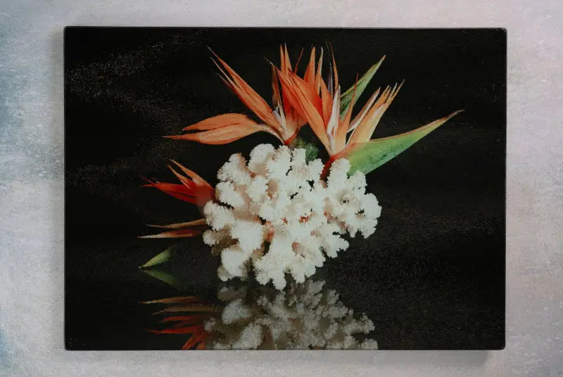 Tropical Paradise Glass Charcuterie Board